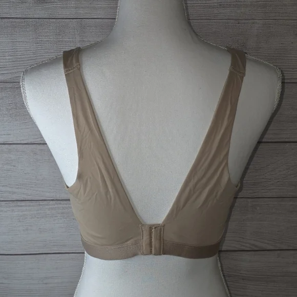 Warner's Wireless Lightly Lined Comfort Bra Size Large - Picture 2 of 7